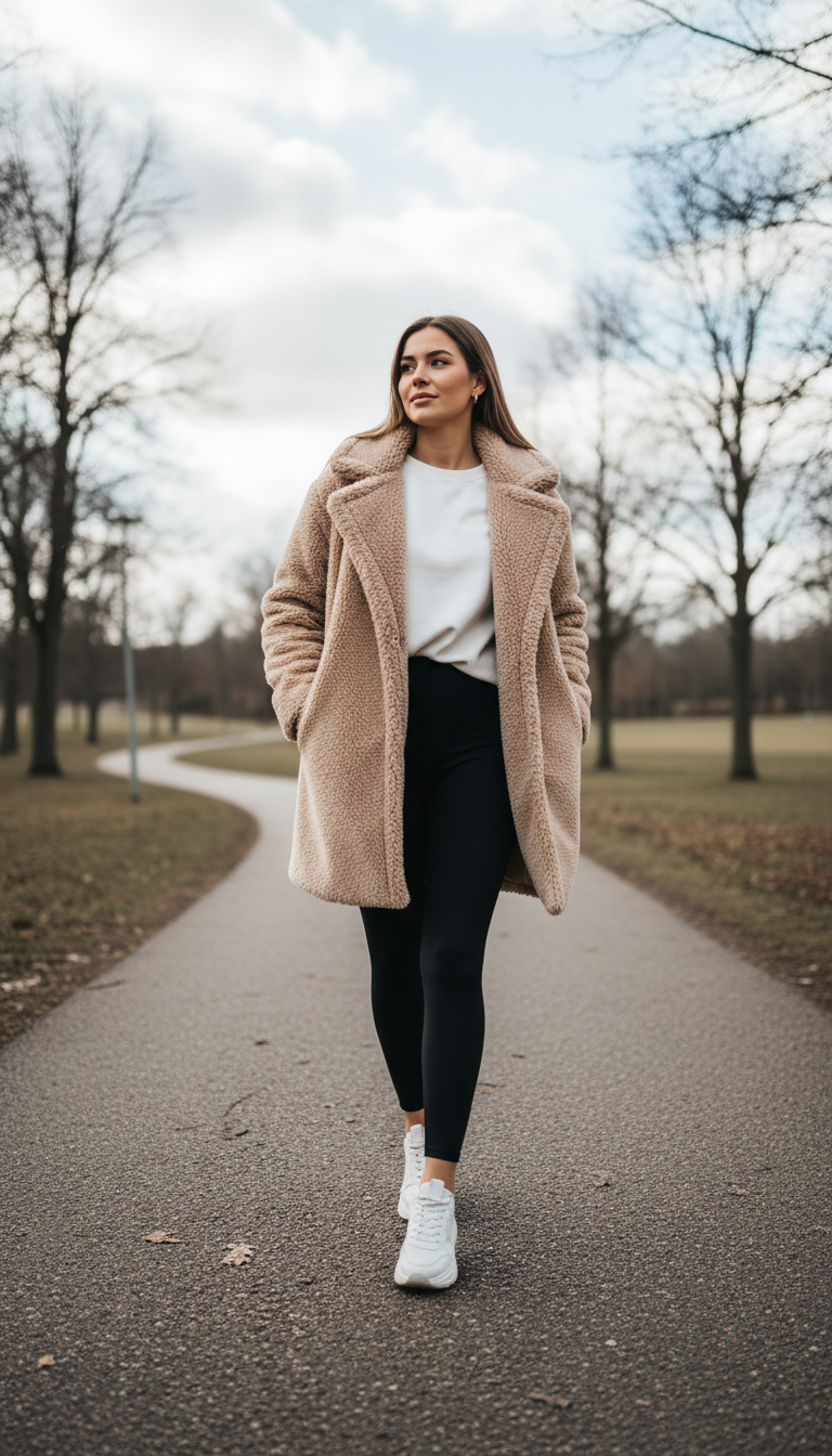 The Teddy Coat & Leggings