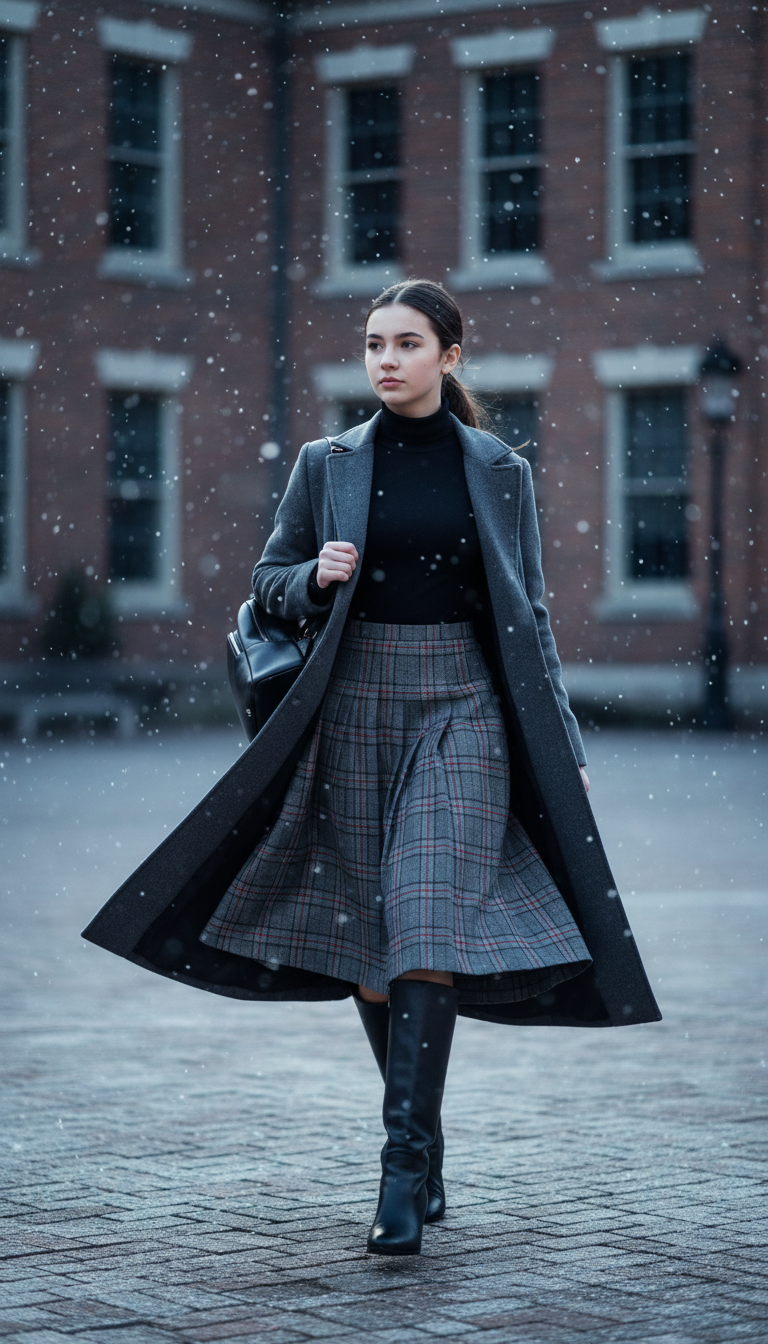 Classic Plaid & Boots