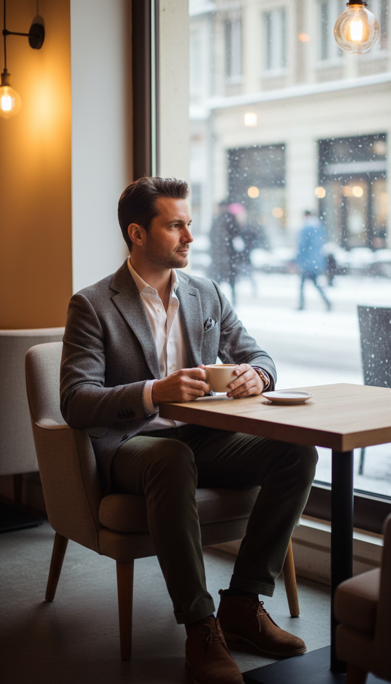 Smart Casual Wool Blazer