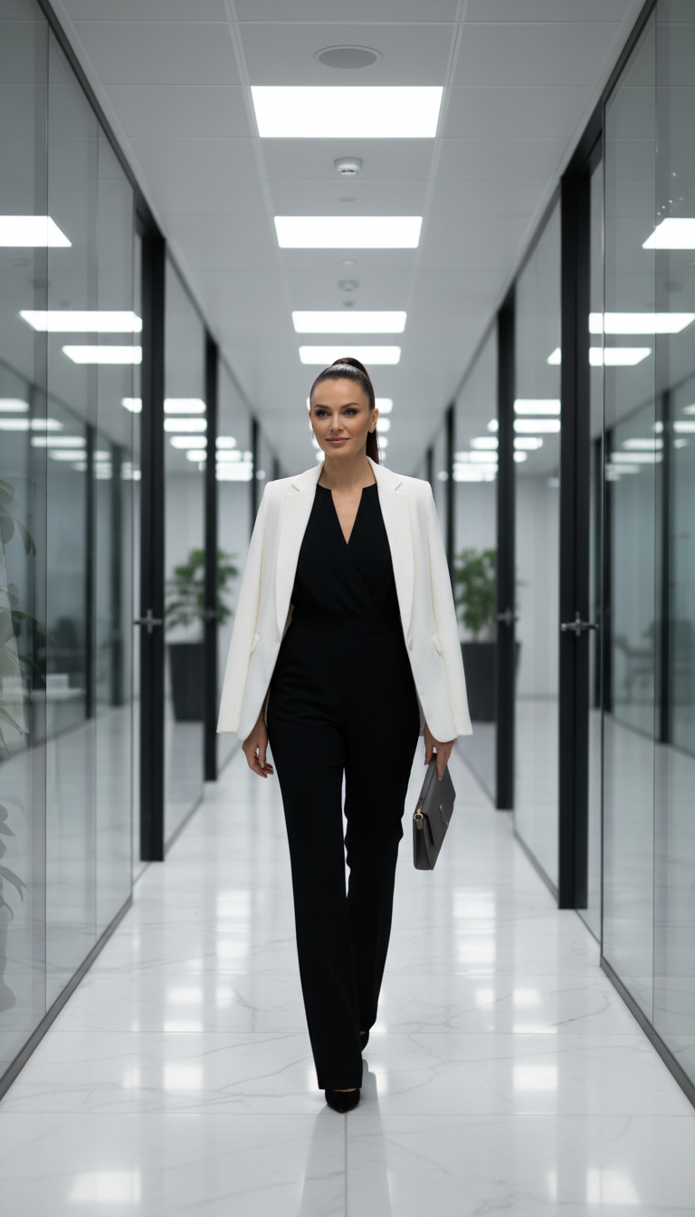 Smart Jumpsuit & Blazer