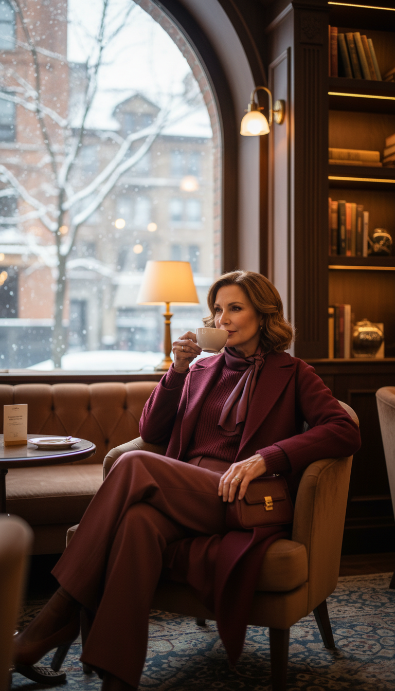 Monochromatic Magic (Deep Berry)