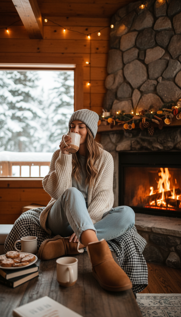 Weekend Cozy Mom Jeans