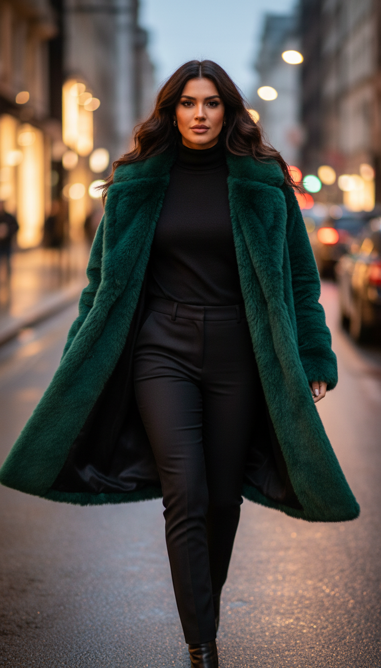 The Statement Faux Fur Coat