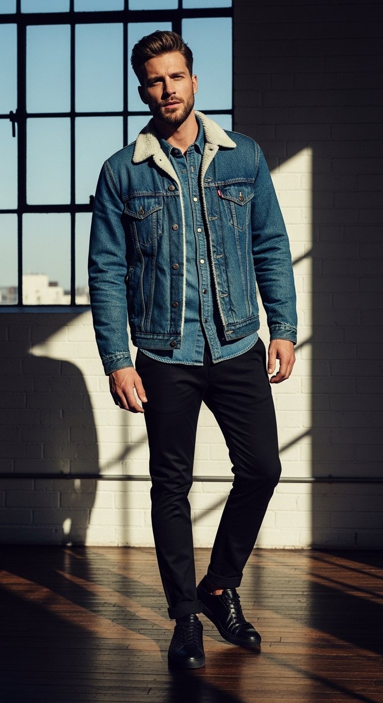 Denim on Denim Done Right