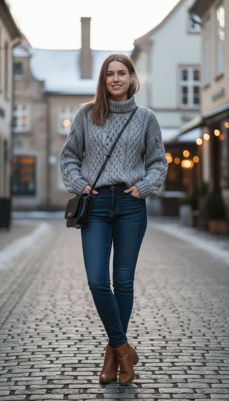Embrace the Chill: 16 Cozy & Chic Winter Outfit Ideas for Casual Days