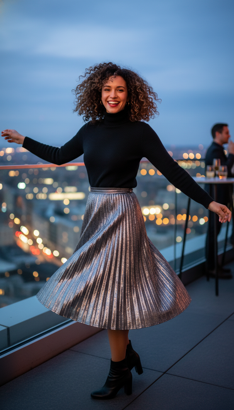 Metallic Magic Skirt