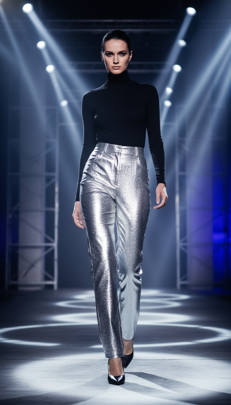 Metallic Magic Pants