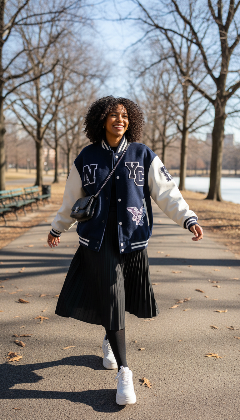 Varsity Jacket & Skirt
