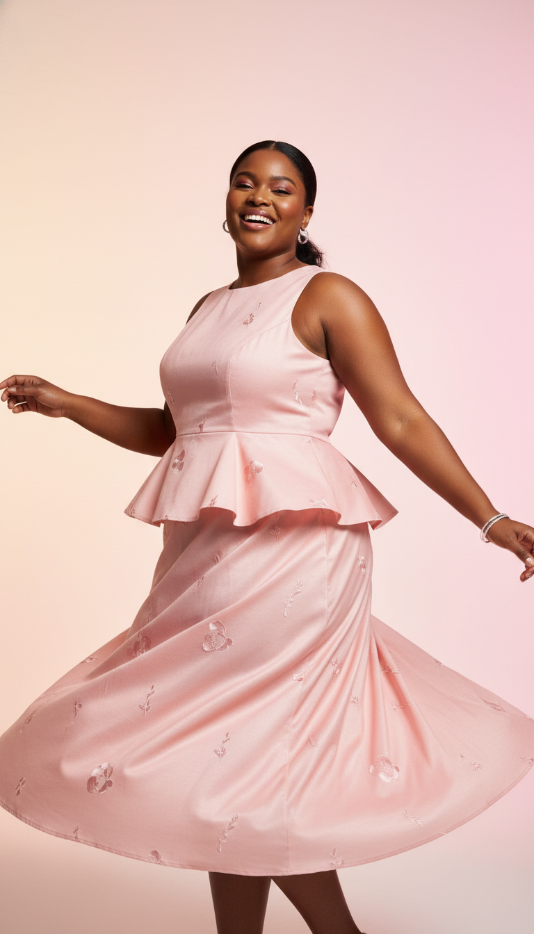 Chic Two-Piece Skirt Set