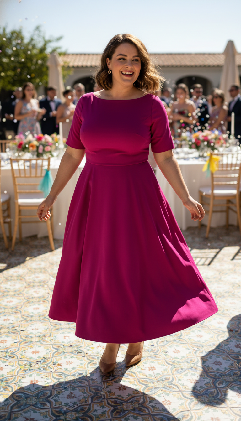 Vibrant Cocktail Dress