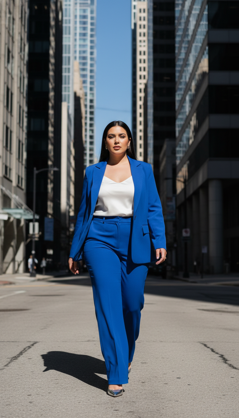 Tailored Power Pantsuit