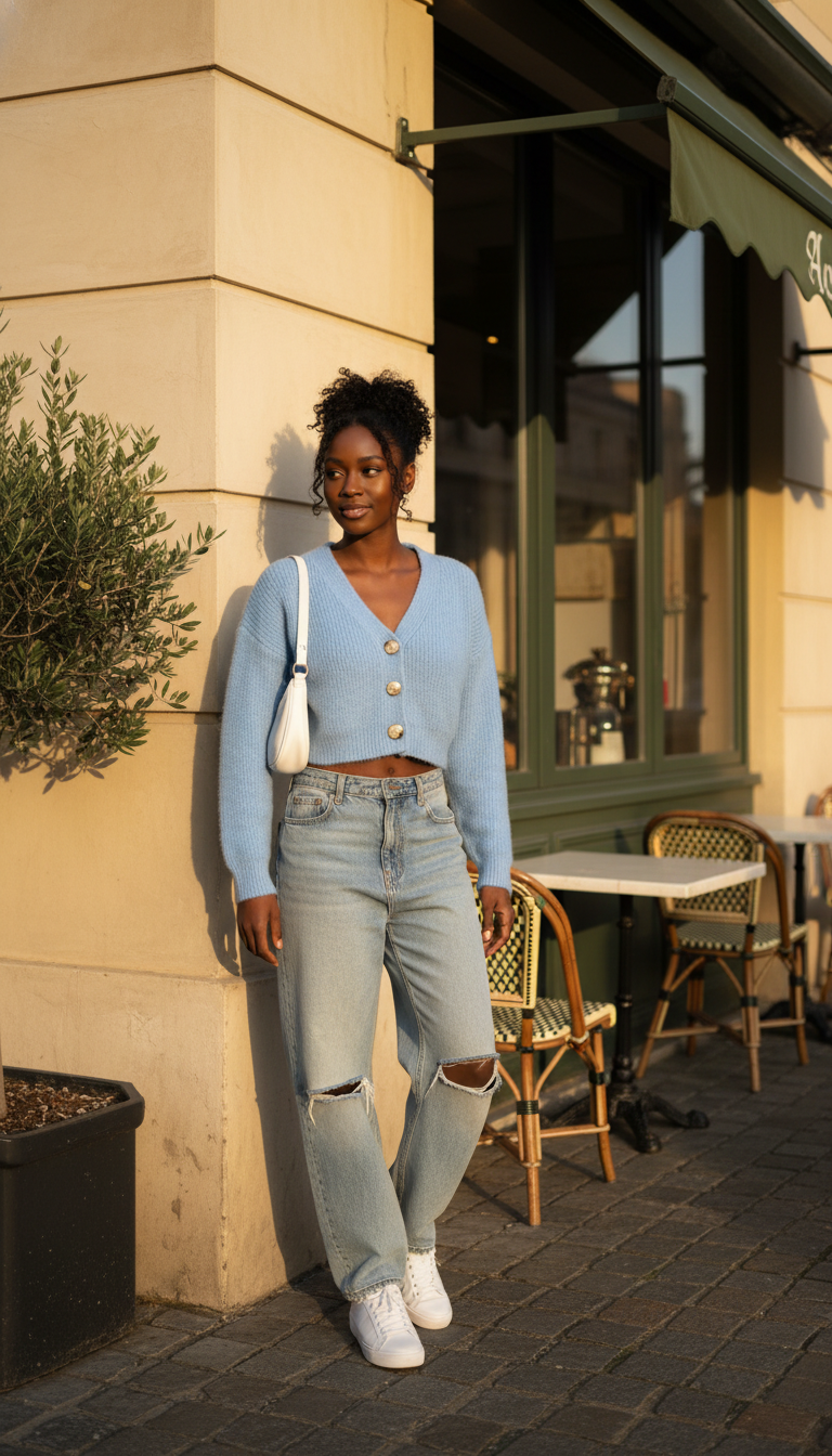 Cozy Cropped & Baggy Cool