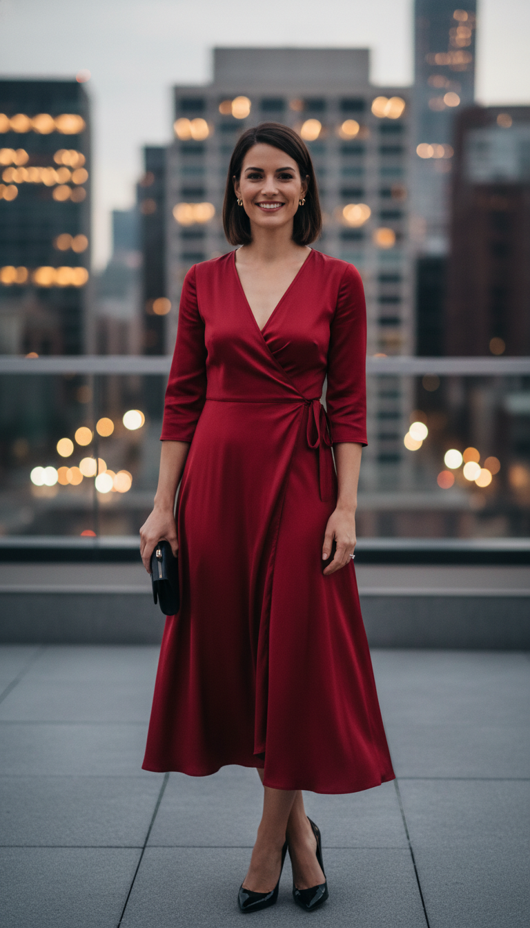 The Flattering Wrap Dress