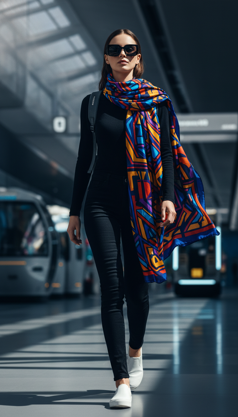 The Statement Scarf & Basic Ensemble