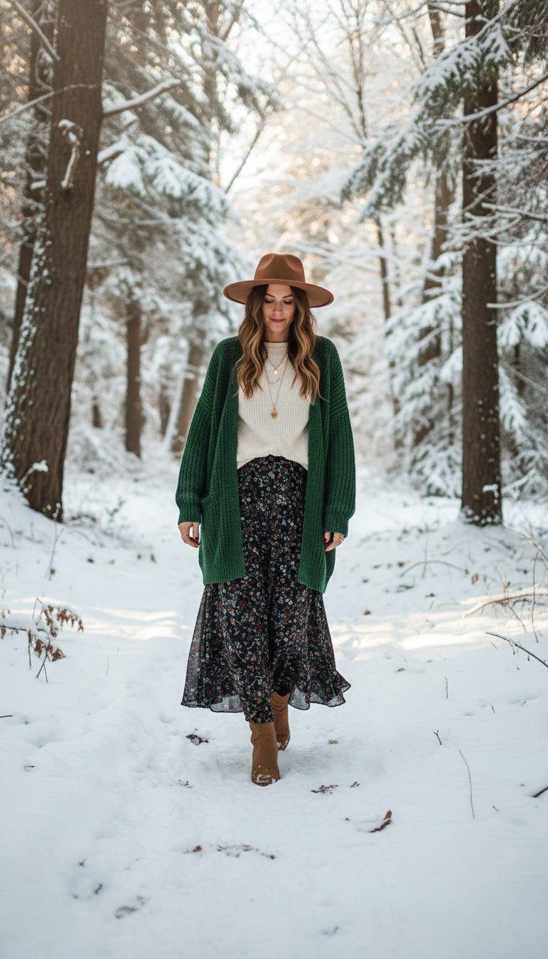 Boho Winter Layers