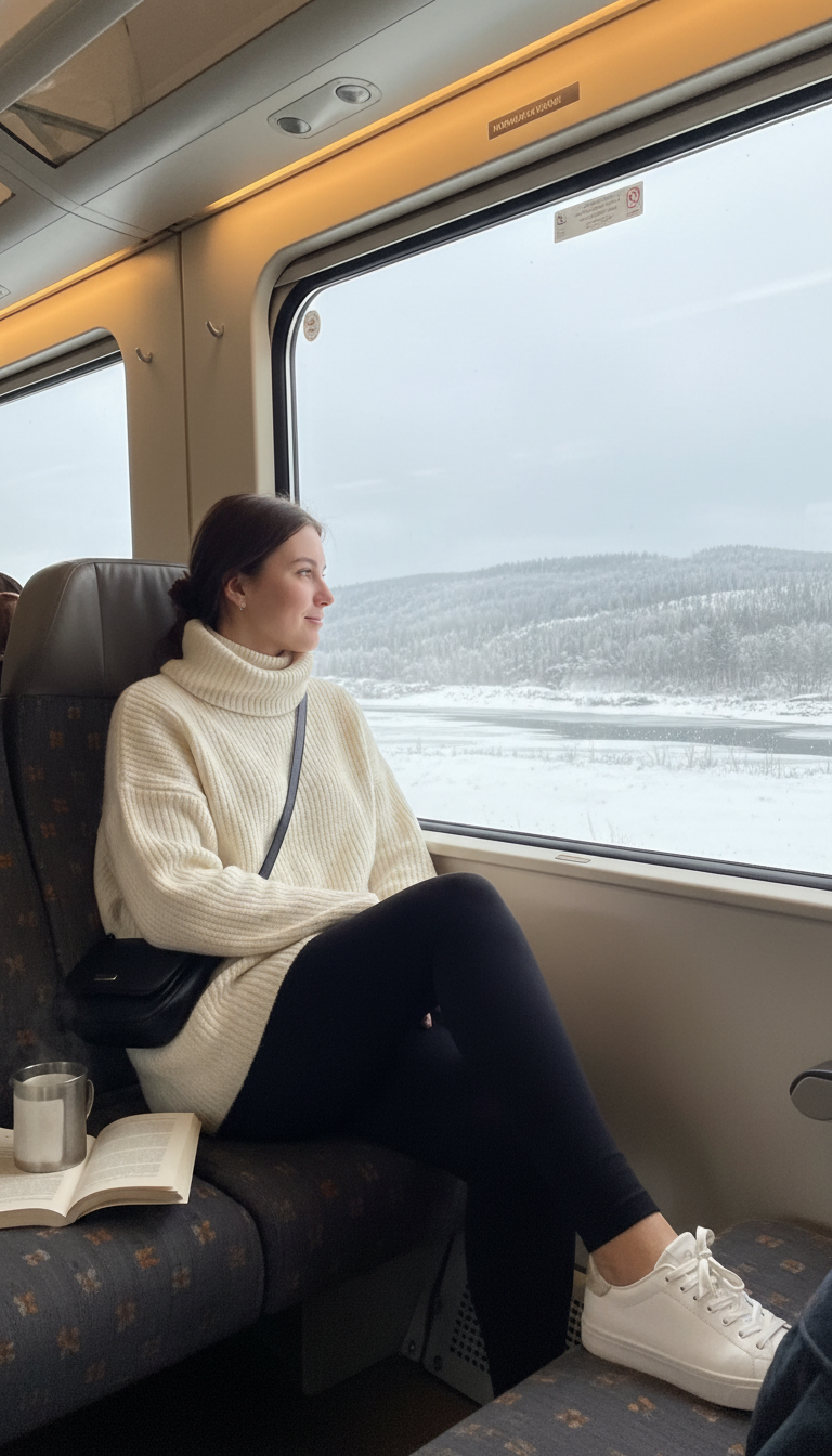 Oversized Sweater & Leggings