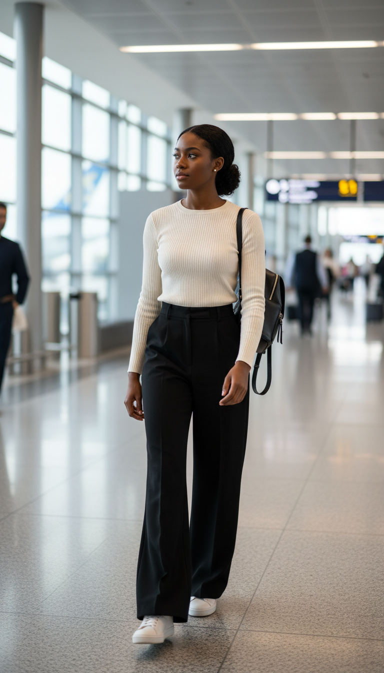 Effortless Wide-Leg Elegance