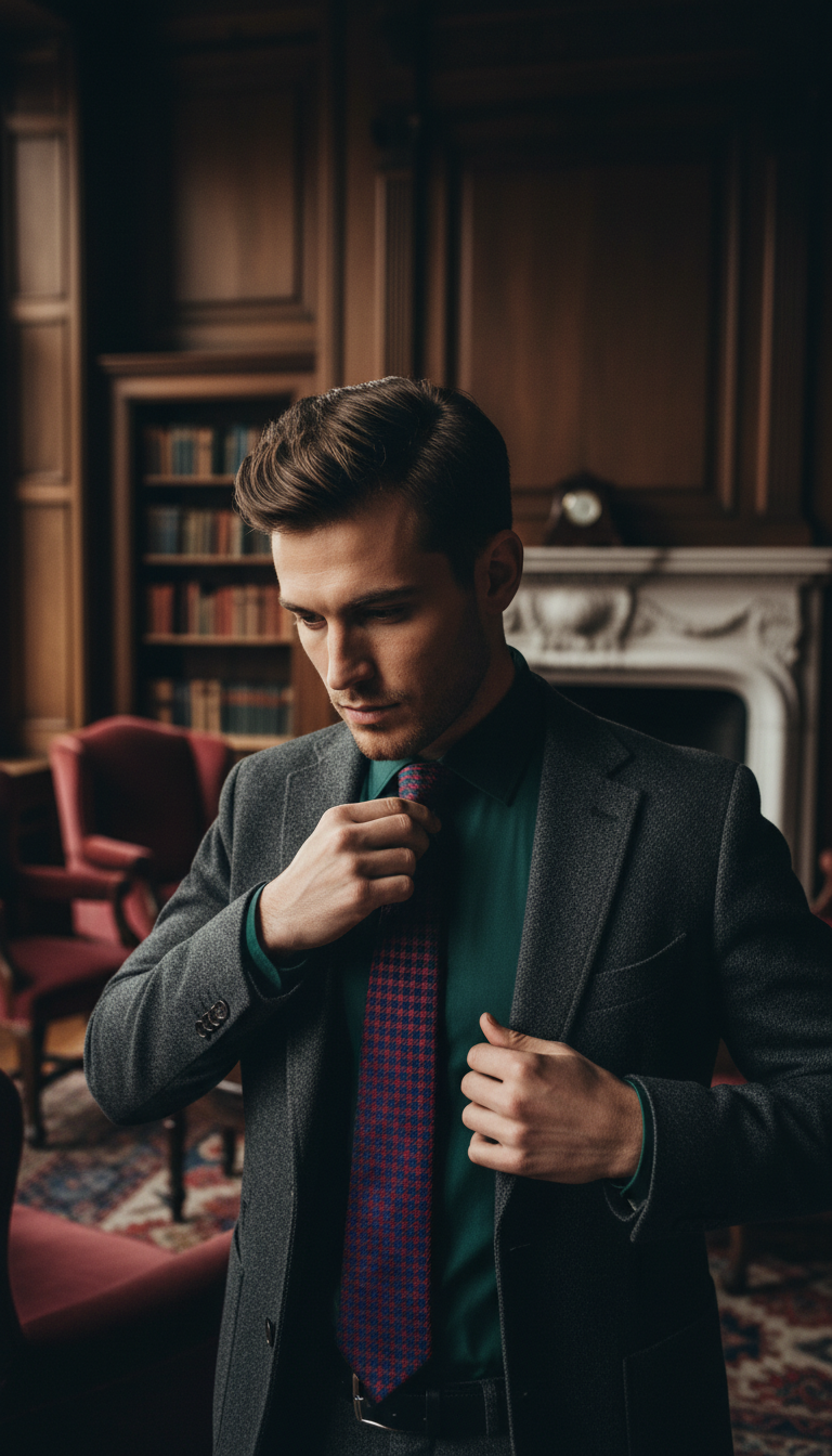 Dark-Toned Shirts & Ties