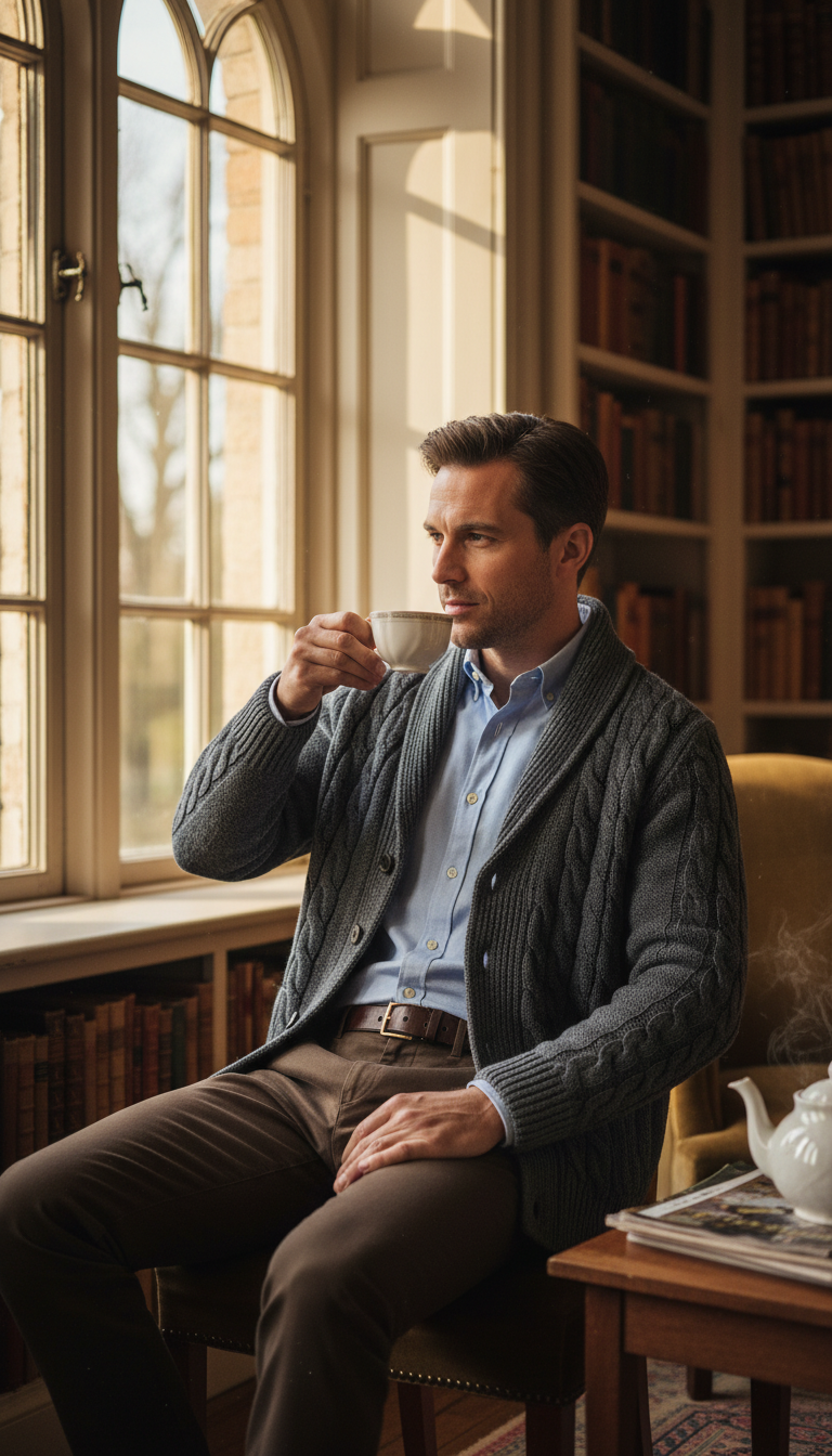 Smart Cardigan Layering