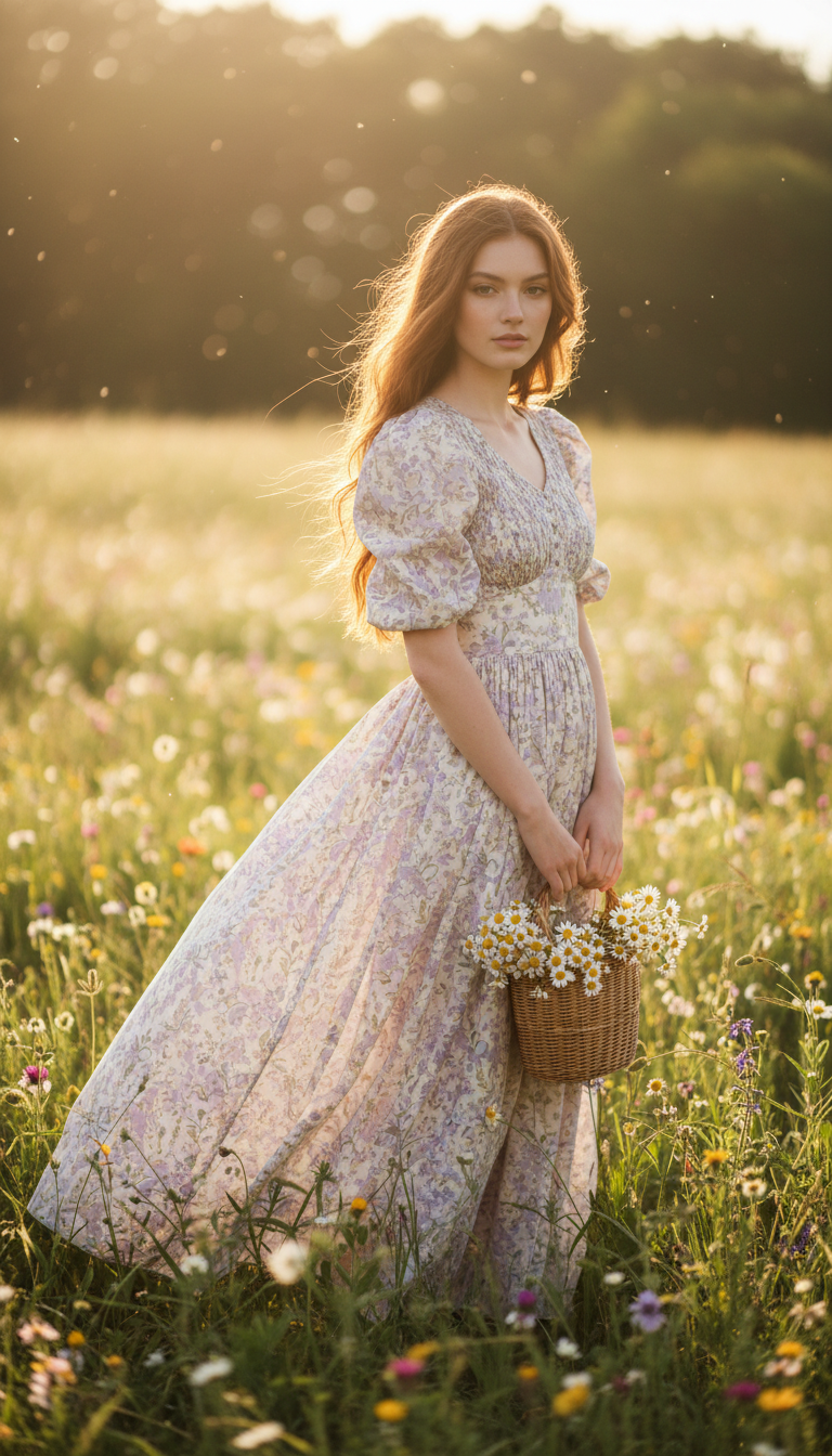 9 Cottagecore Outfits Aesthetic Ideas