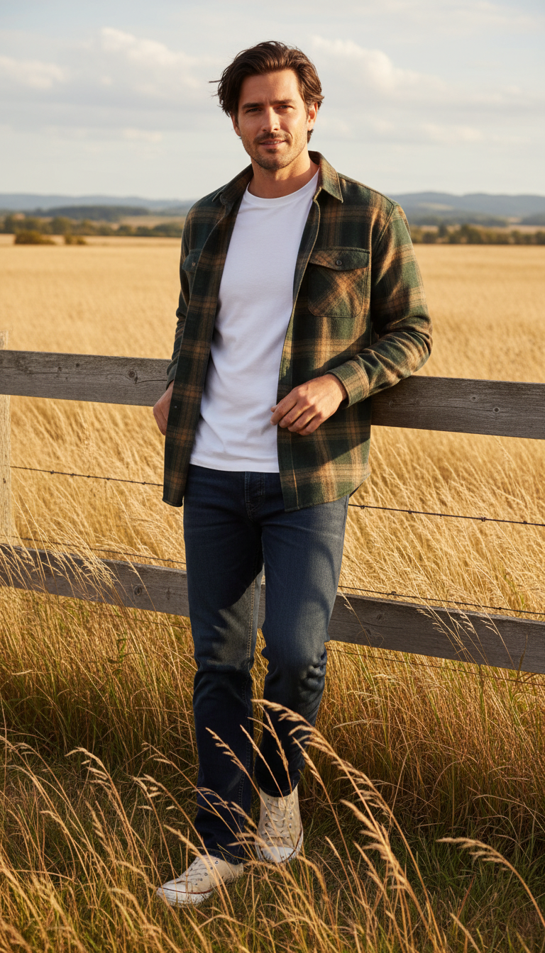 Pastoral Plaid & Denim