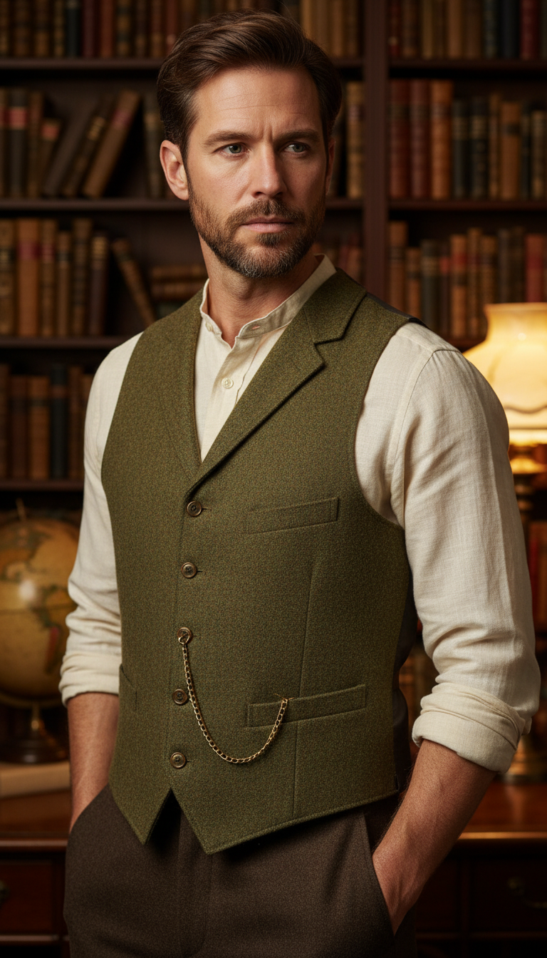 Vintage Waistcoat Layering
