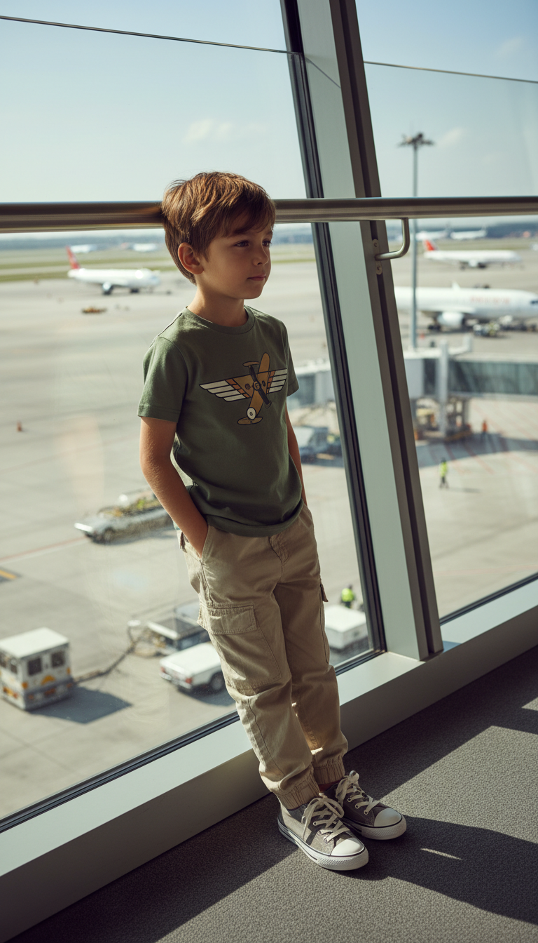 Graphic Tee & Cargo Cool