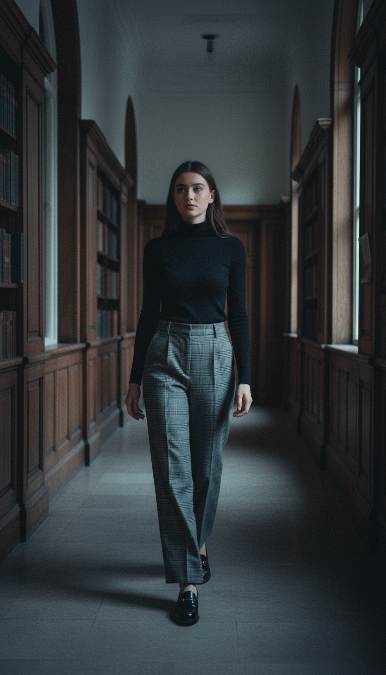 Turtleneck & Trousers