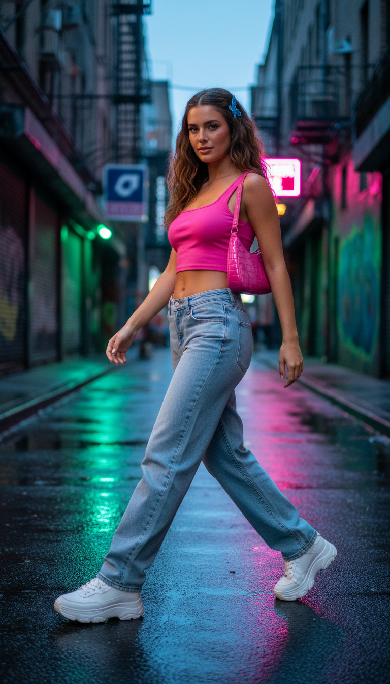 Y2K Reimagined: Low-Rise & Platform Power