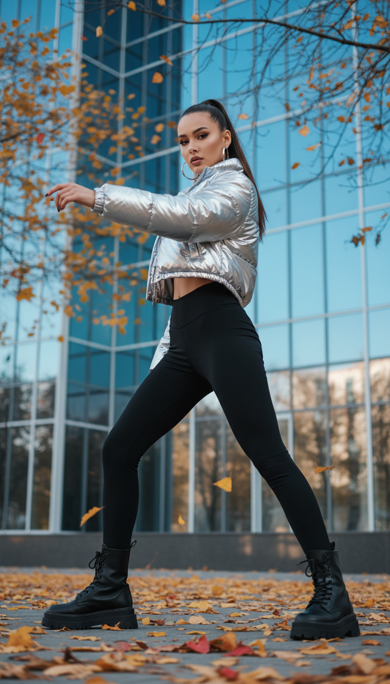 Puffer & Legging Ensemble