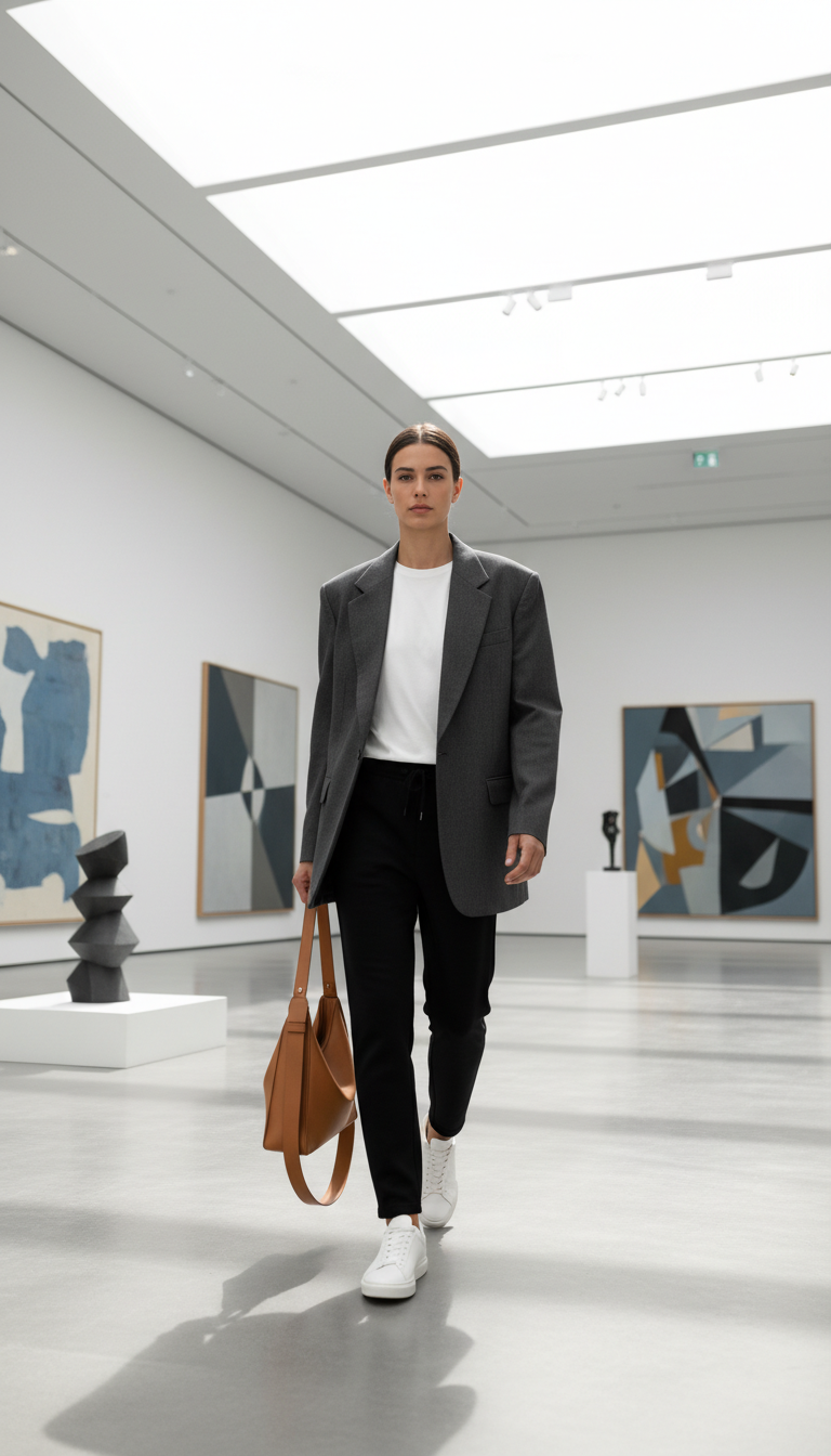 Blazer & Luxe Sweatpants