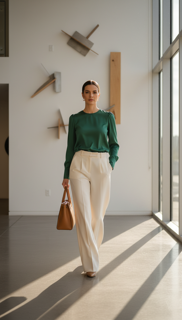 Wide-Leg Wonders & Silken Grace