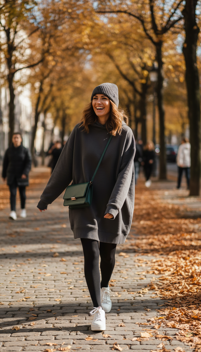 Cozy Sweatshirt Dress