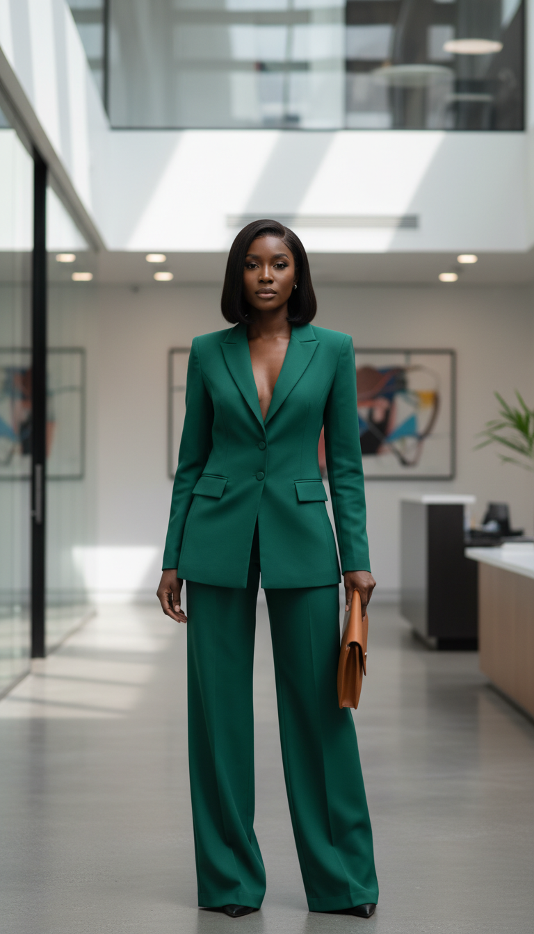 16 Work Outfit Ideas Black Women