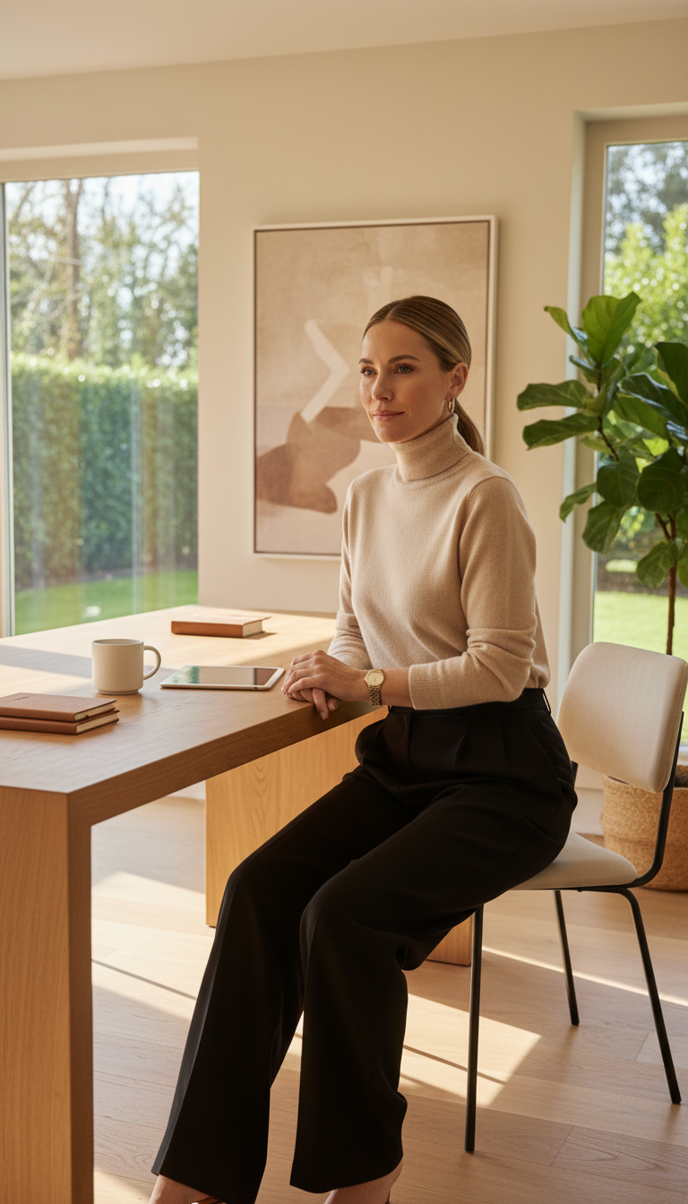 Elevated Knitwear Ensemble