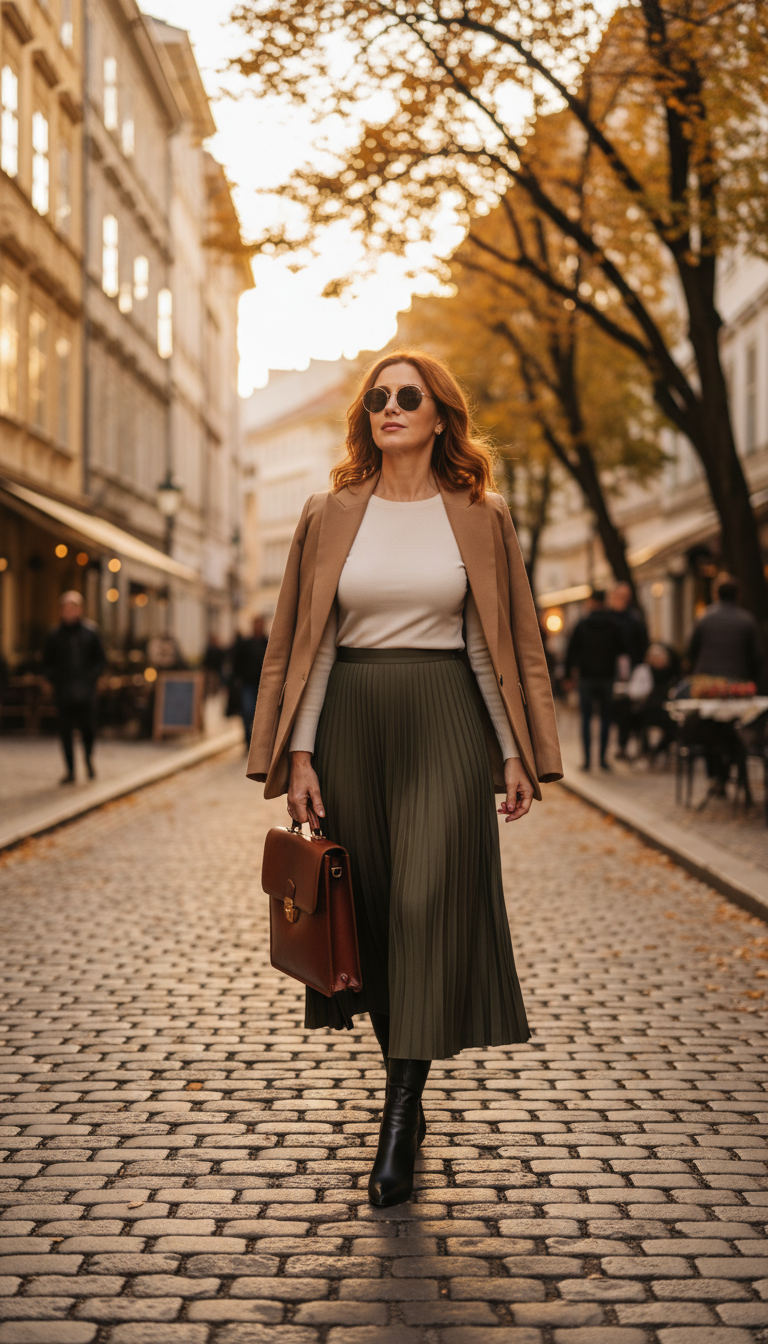 The Business Casual Midi Skirt