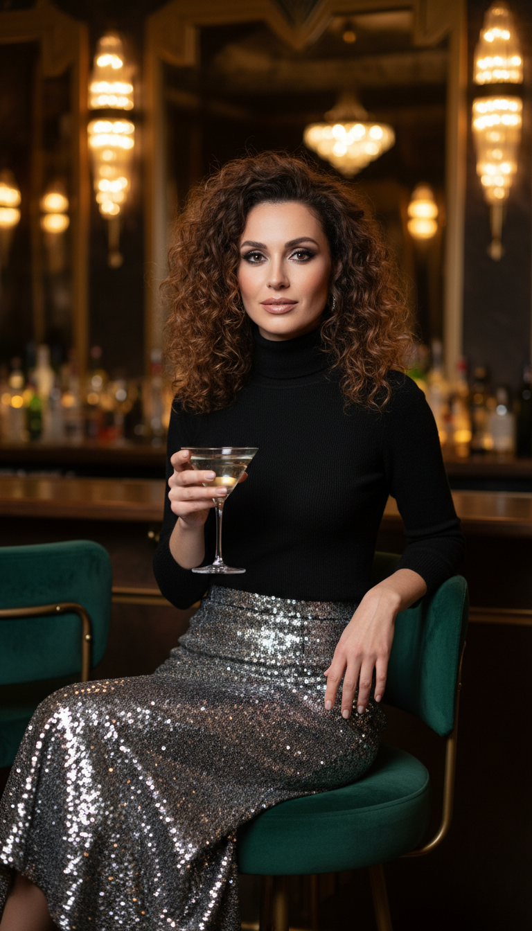 Sequined Statement Piece