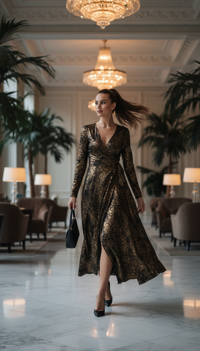 Snake Print Seduction