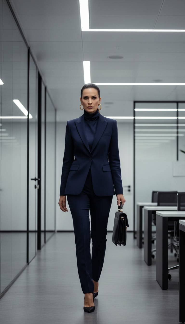 The Monochromatic Power Suit