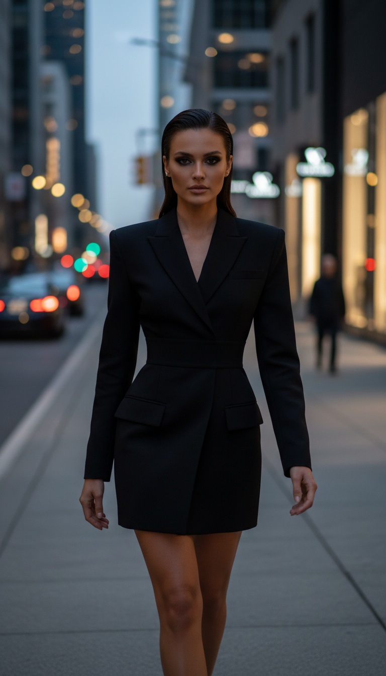 The Structured Blazer Dress