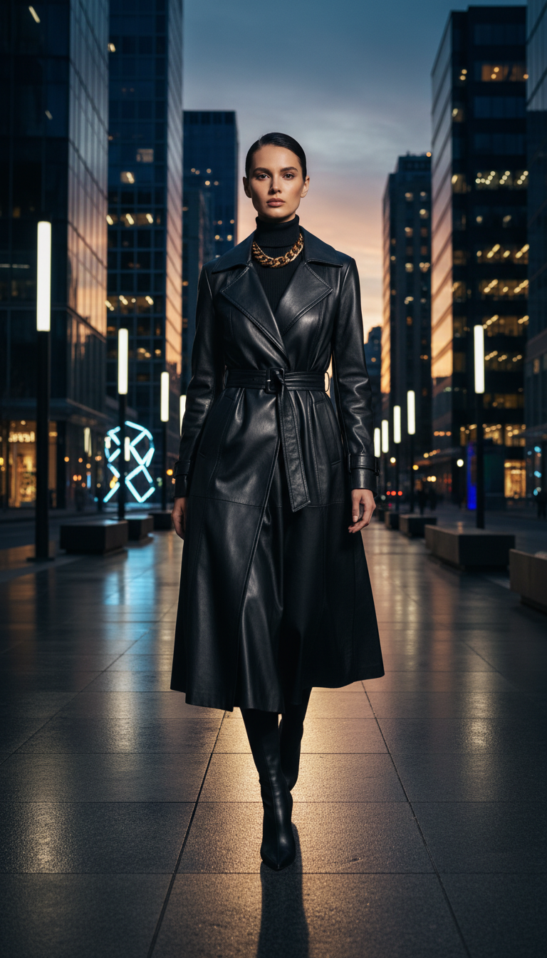 Sleek Leather Dominance