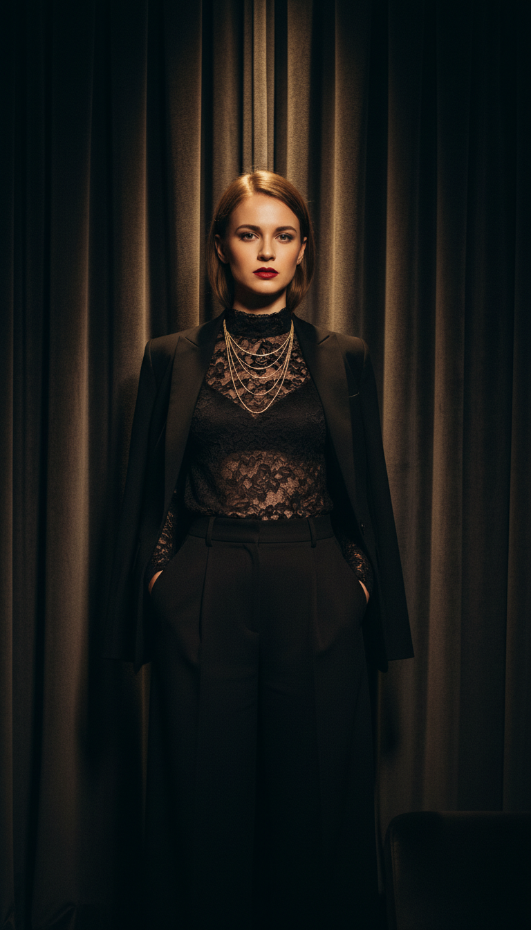 Lace and Sheer Allure