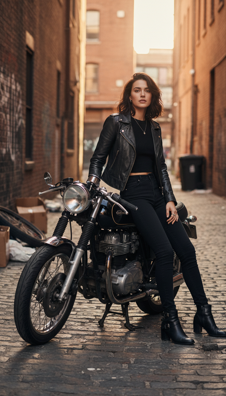 The Biker Chic Edge