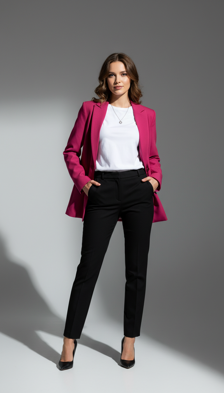 Statement Blazer Look